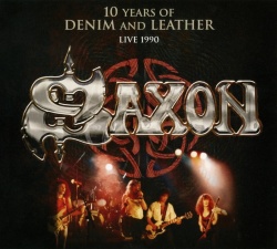 10 years of denim and leather (cd +dvd) : live 1990