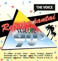 VOICE-WE LOVE 90'S - ERI ESITTÄJIÄ (CD)