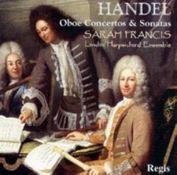 Oboe Concertos & Sonatas. Sarah Francis (ob) London Harpsichord Ensemble