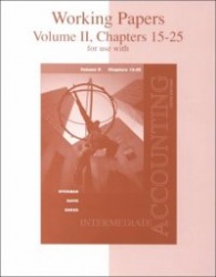 Working Papers for Intermediate Accounting, Volume II, Chapters 15-25