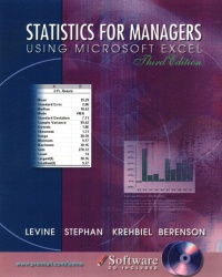 Statistics for Managers Using Microsoft Excel