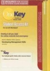 OneKey Blackboard, Student Access Kit, Developing Management Skills