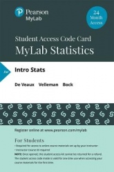 MyLab Statistics with Pearson eText -- 24 Month Standalone Access Card -- for Intro Stats
