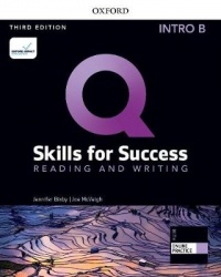 Q: Skills for Success: Intro Level: Reading and Writing Split Student Book B with iQ Online Practice