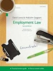 Employment Law Concentrate - Law Revision and Study Guide