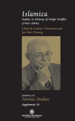 Islamica - Studies in memory of Holger Preissler (1943-2006)
