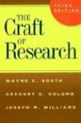 Craft of Research 3e