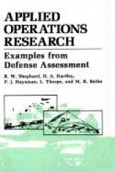 Applied Operations Research