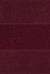 NIV Study Bible, Fully Revised Edition (Study Deeply. Believe Wholeheartedly.), Large Print, Leathersoft, Burgundy, Red Letter, 