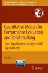 Quantitative Models for Performance Evaluation and Benchmarking : Data Envelopment Analysis with Spreadsheets