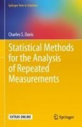 Statistical Methods for the Analysis of Repeated Measurements