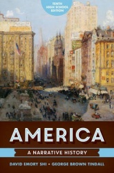 America - A Narrative History with Ebook and InQuizitive Registration Card 10e HS