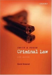 Smith and Hogan Criminal Law
