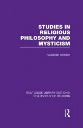Studies in Religious Philosophy and Mysticism