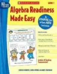 Algebra Readiness Made Easy: Grade 1: An Essential Part of Every Math Curriculum [With 10 Full-Color Transparencies]