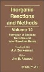 Inorganic Reactions and Methods V 14-Formation of Bonds to Transition and Inner-Transition Metals V14