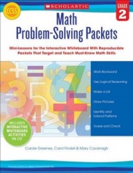 Math Problem-Solving Packets, Grade 2 - Mini-Lessons for the Interactive Whiteboard with Reproducible Packets That Target and Te