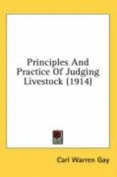 Principles and Practice of Judging Livestock (1914)