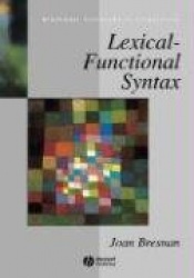 Lexical-functional syntax