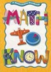 Math to Know - A Mathematics Handbook