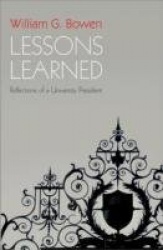 Lessons Learned - Reflections of a University President