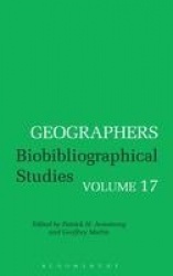 Geographers - Biobibliographical Studies