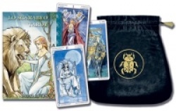 Lo Scarabeo Tarot Deluxe (78 Cards, Instruction Booklet & Embroidered Velvet Bag)