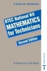 BTEC National Mathematics for Technicians Third Edition