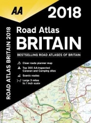 AA Road Atlas Britain 2018