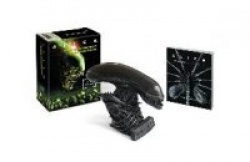 Alien: Hissing Xenomorph And Illustrated Book