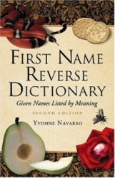 First Name Reverse Dictionary - Given Names Listed by Meaning