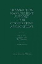 Transaction Management Support for Cooperative Applications