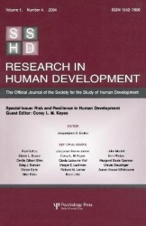 Risk and Resilience in Human Development - A Special Issue of Research in Human Development