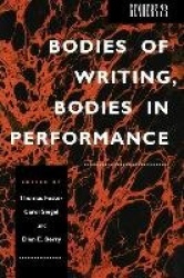 Genders 23 - Bodies of Writing, Bodies in Performance