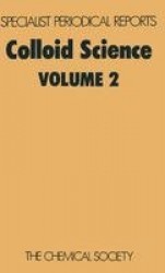 Colloid Science - Volume 2