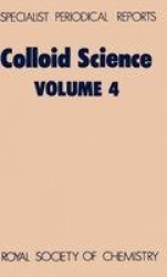 Colloid Science - Volume 4