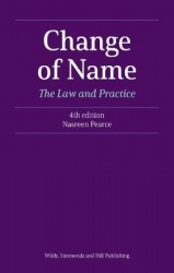 Change of Name: The Law and Practice