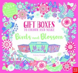 Gift Boxes to Colour and Make: Birds and Blossom