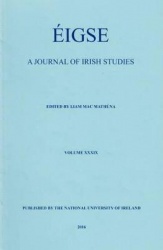 Eigse: A Journal of Irish Studies - Volume 39 Volume 39
