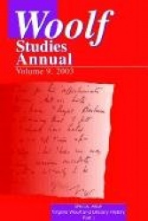 Woolf Studies Annual Volume 9