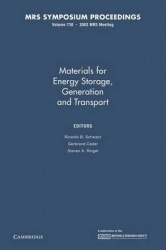 Materials for Energy Storage, Generation and Transport: Volume 730