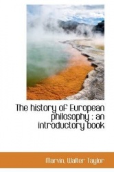The History of European Philosophy - An Introductory Book