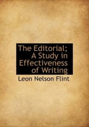 The Editorial; A Study in Effectiveness of Writing