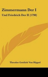 Zimmermann Der I: Und Friedrich Der II (1790)