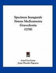 Specimen Inaugurale Sistens Medicamenta Graveolentia (1758)