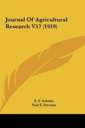Journal of Agricultural Research V17 (1919)