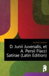 D. Junii Juvenalis, Et A. Persii Flacci Satirae