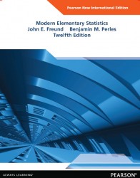 Modern Elementary Statistics - Pearson New International Edition