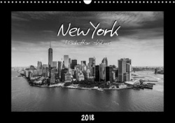 NEW YORK - Manhattan skyline 2018 (Wall Calendar 2018 DIN A3 Landscape)