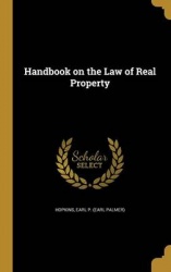 HANDBK ON THE LAW OF REAL PROP